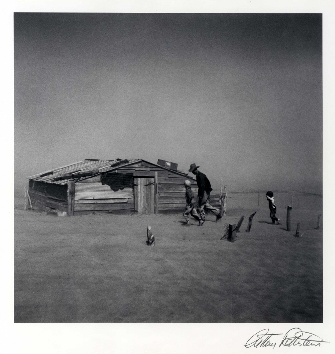 The Art of Album Covers .Fleeing A Dust Storm, Cimarron County, Oklahoma, 1936.Photo by Arthur Rothstein .Used by Woody Guthrie on Dust Bowl Ballads, released 1940. #ThisMachineKillsFascists
