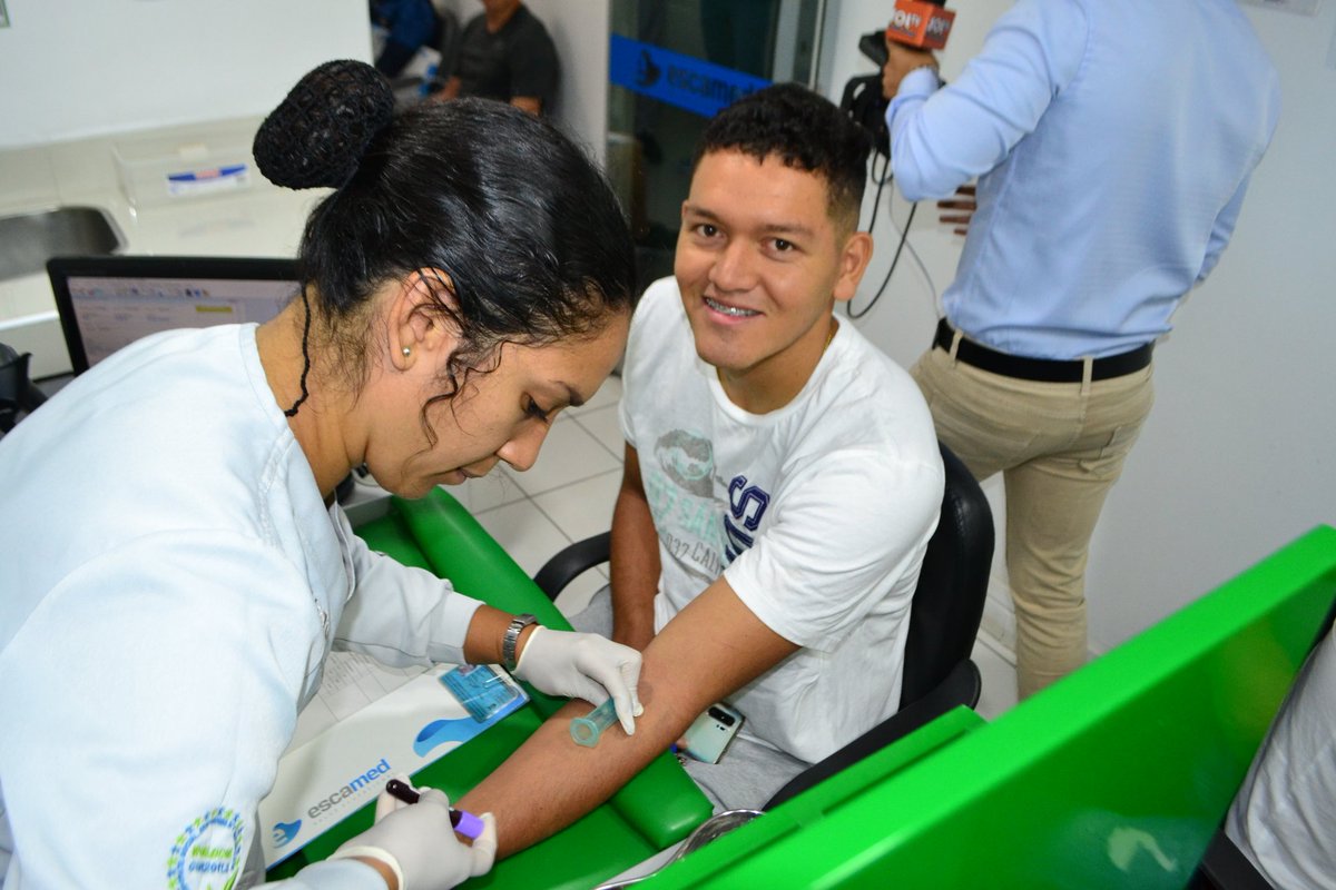 camannucci's tweet photo. #PretemporadaTricolor2020
#ExámenesMédicos
Esta mañana en las instalaciones de nuestro sponsor oficial #Escamed, empresa líder en exámenes de Salud Ocupacional, nuestros jugadores cumplieron con las obligatorias evaluaciones médicas. https://t.co/vXTqsw9isl