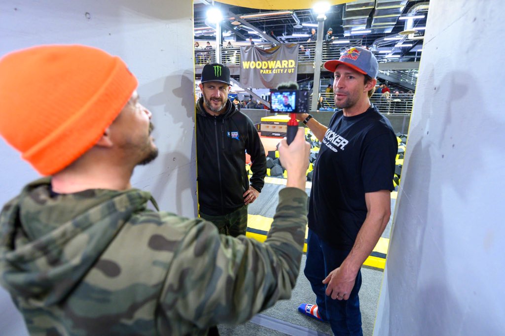 Way too much fun filming these episodes for KB’s YouTube channel - especially at this skate &amp; action sports haven in Utah. Watch here - includes me doing a backflip AND my first skateboard jump onto an airbag... youtu.be/2KaDBw3SCq0