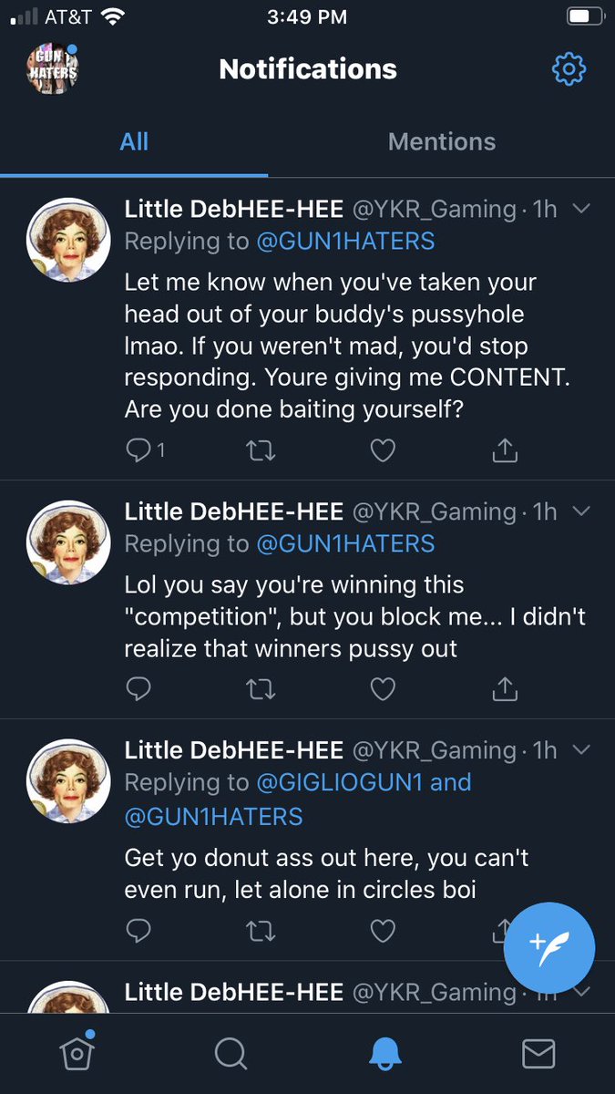 Hey guys, just wanted to make an example how easy it to troll nerds like <a href="/YKR_Gaming/">Little DebHEE-HEE</a> into a rage so passionate they probably smash their phones LOL. (Over a game LOL) I got this guy wrapped around my finger. #embarrassing