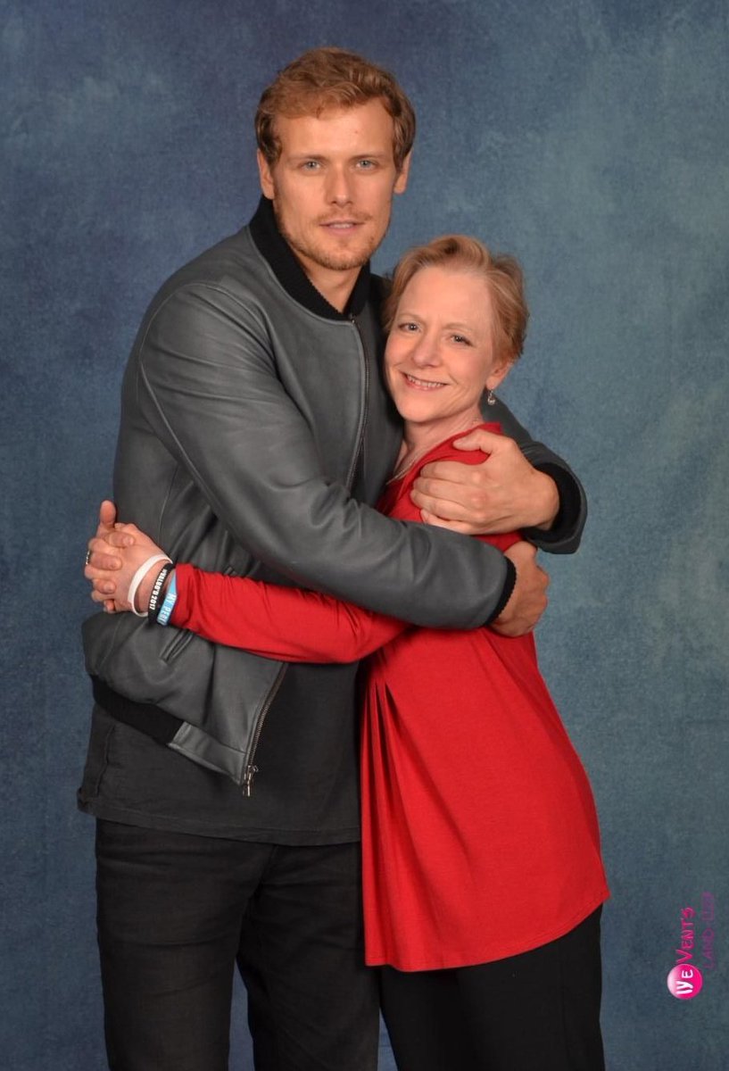 Dear <a href="/SamHeughan/">Sam Heughan</a> 
My friend <a href="/rosannefrank25/">Rosanne Frank</a> was looking forward to seeing you &amp; getting a new photo with you in #NOLA tomorrow

But she's got a terrible fever 😷 so now she cannot come! 😢😭

She is 💔

Could you send her a "get well soon" message?
#ThankYou 🤞
#WizardWorldNOLA