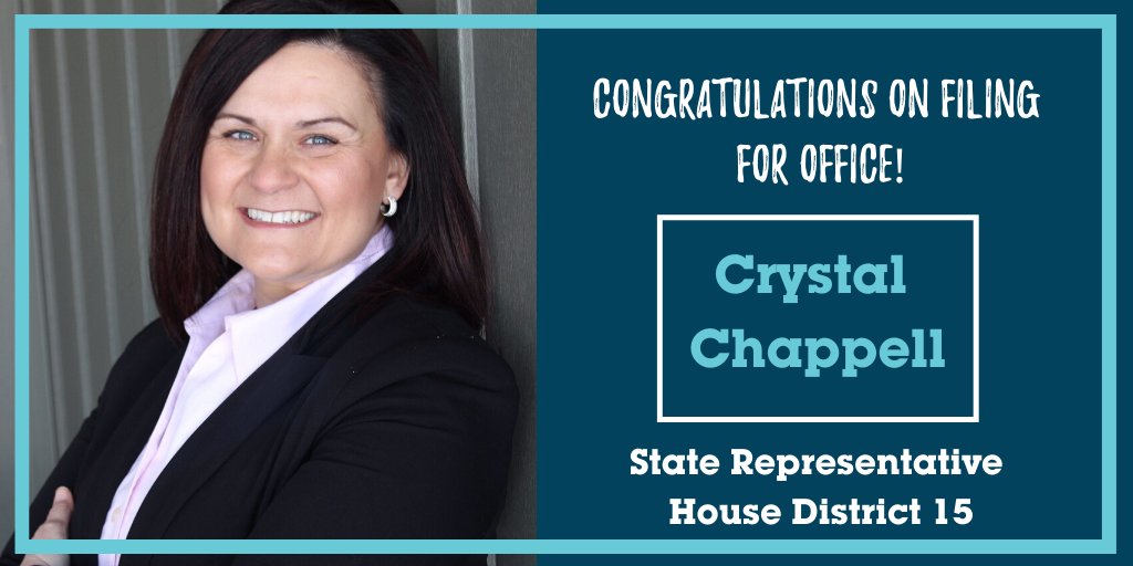 Shoutout to @CrystalForKY on filing for office! Way to go, Crystal!