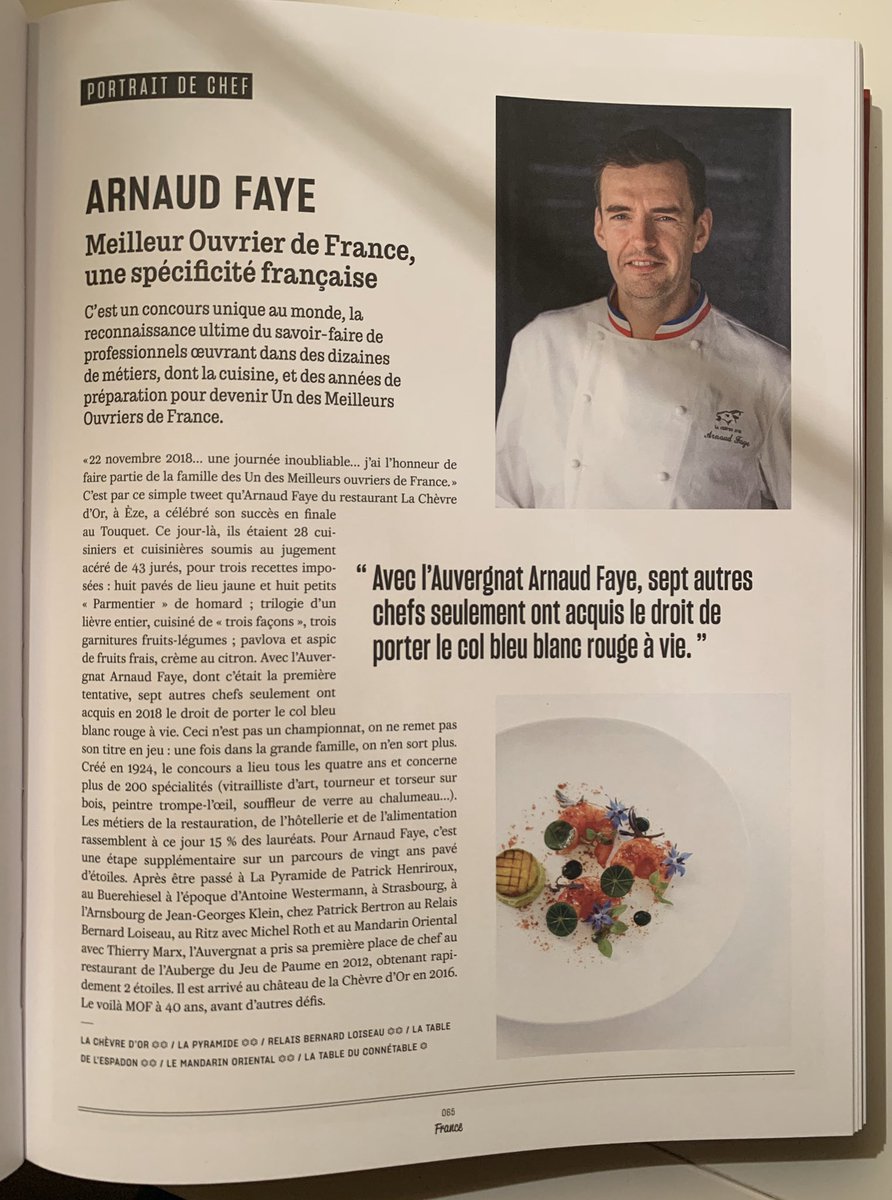 #michelinguide 
Très honoré d’être dans le Grand Livre du <a href="/guideMichelinFR/">Le guide MICHELIN</a> et représenter la gastronomie francaise et Les Meilleurs Ouvriers de France 🇫🇷. 
Un grand merci <a href="/PhilippeToinard/">Philippe Toinard</a> et toutes les équipes de Michelin Travel Partner. #editionsdelamartiniere #michelinguide