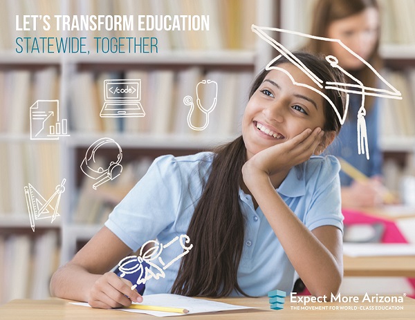 ExpectMoreAZ's tweet image. Education remains the top issue among AZ voters, who also believe that lack of funding &amp;amp; low teacher pay are the state’s two most significant ed issues. Further, the latest data shows AZ is not on track to reach our long-term education goals. bit.ly/NotOnTrack. #AZProgress