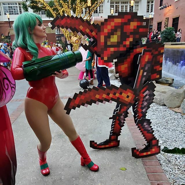 MetroidDatabase's tweet photo. Great cosplay by @dan_cattell_art &amp; @nerdybynature64 #samus #metroid #zebesian #supermetroid #magfest https://t.co/kuChP0VePH https://t.co/Ne0OcmB0ZR
