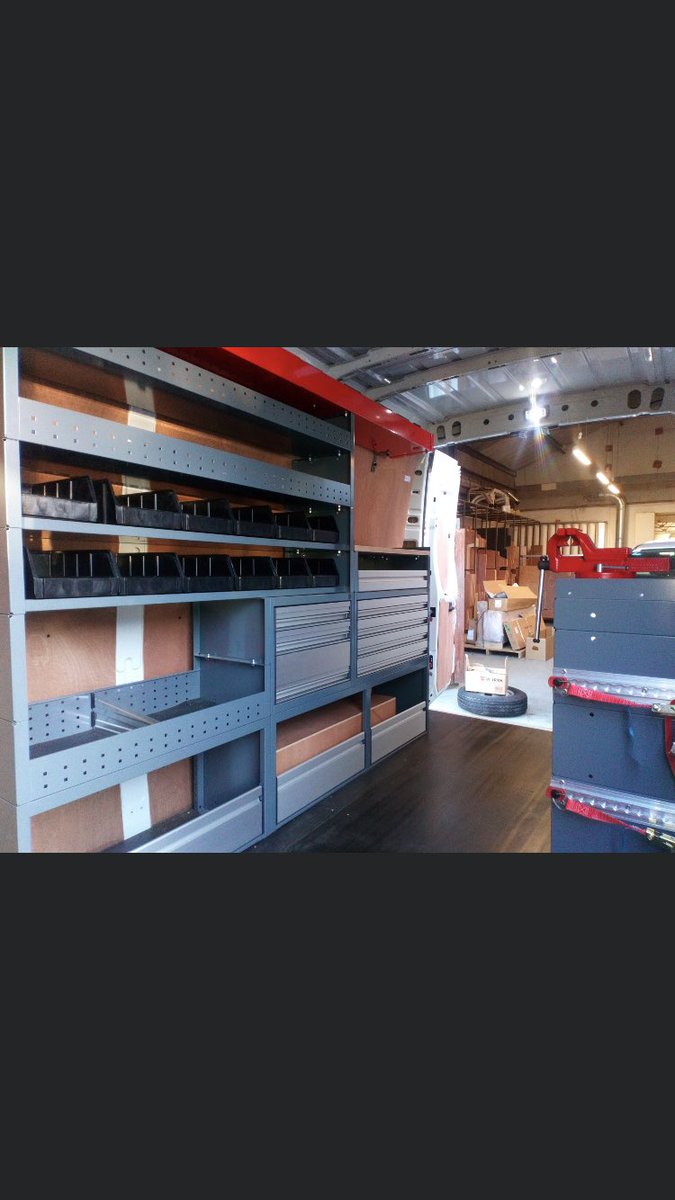 VanLinings's tweet photo. @WurthUK Racking fitted today in a @IVECO Daily #Wirthfittingcentre #Racking #Bespoke https://t.co/hODuiAfwsj