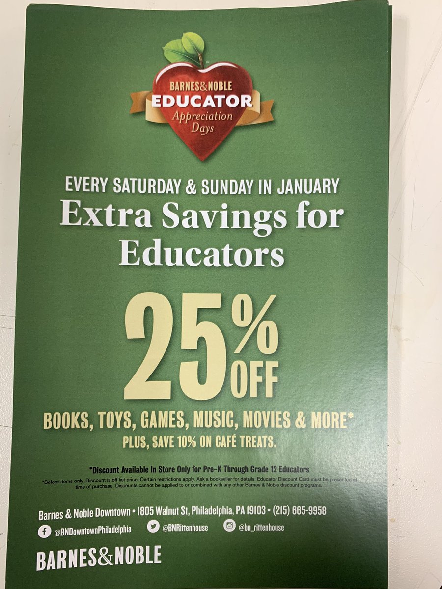 Barnes Noble Philly Bnrittenhouse Twitter