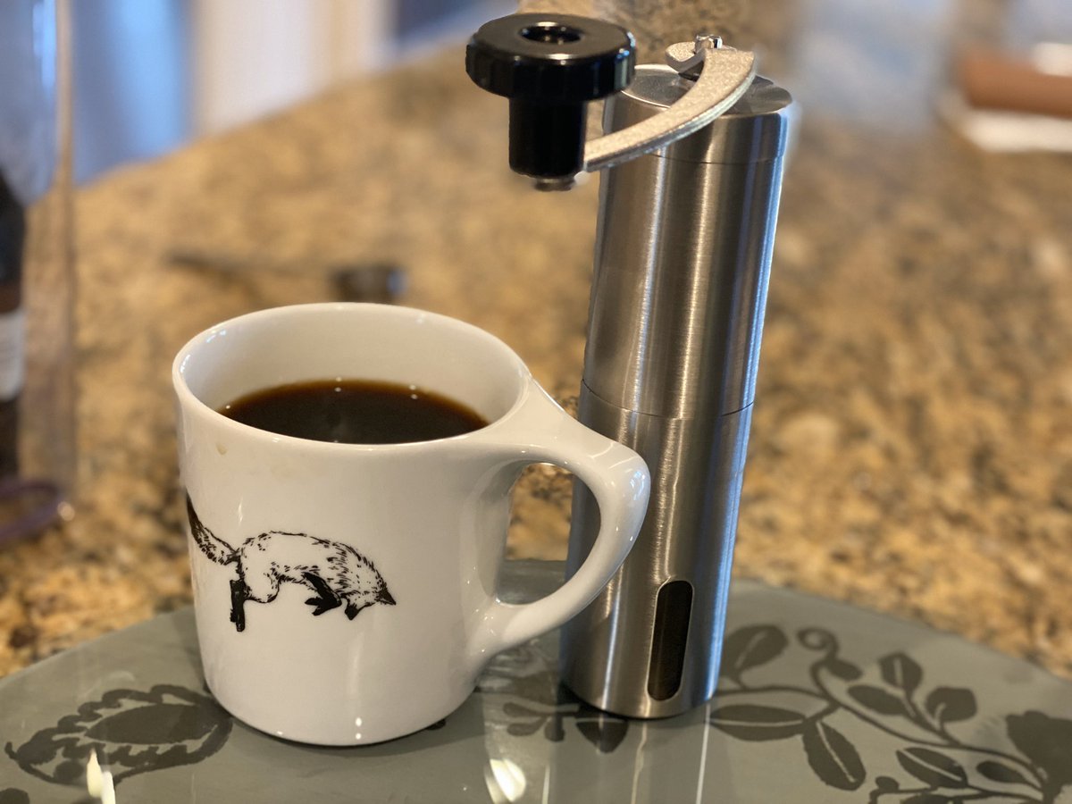 troutbummed's tweet image. @javapresse - had my javapresse manual burr grinder for 1 week and it has changed my view of coffee forever! Thanks! #StayGrounded #javapresse