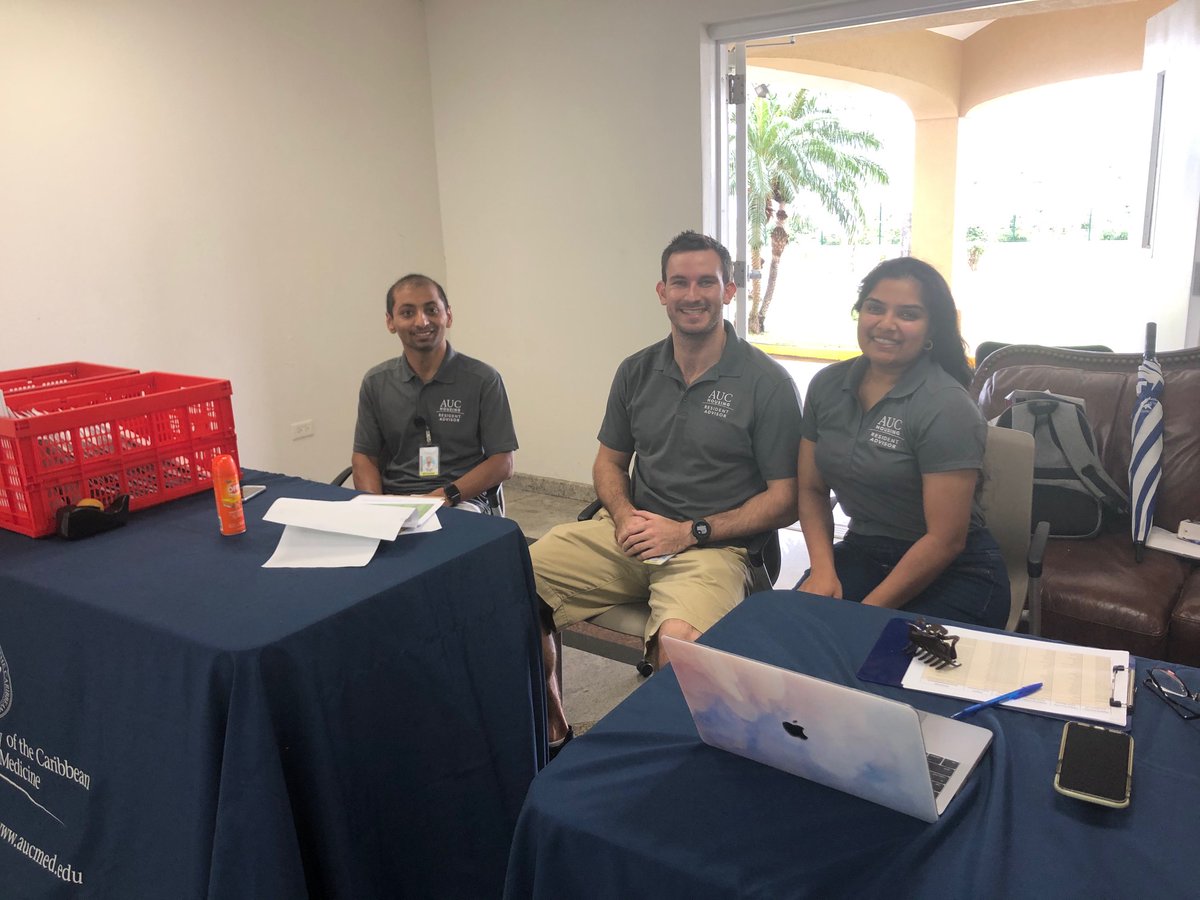 aucmed's tweet photo. Welcome week at our Sint Maarten campus is officially underway! Feeling very excited to meet our incoming class of students as they start medical school.
#aucmed #caribbeanmd #studyinparadise https://t.co/xEsnqDuJa8