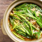 シンプルにうまい。「無水キムチ鍋」酒の旨みと野菜の水分だけで仕上げる。