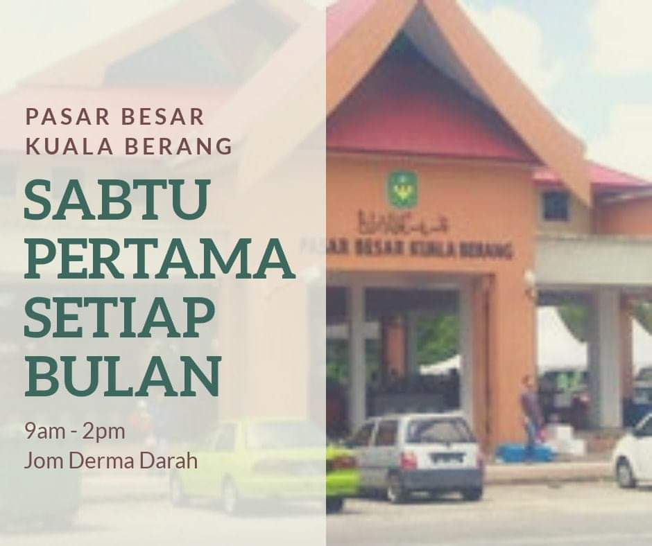 zakhir69's tweet photo. Sila ambil maklum orang2 Terengganu..

#darahtakpernahcuti
#MyBloodHero

@DrAhmadSamsuri @yusufghani200 @JKRTerengganu https://t.co/9zxVuhOQgY