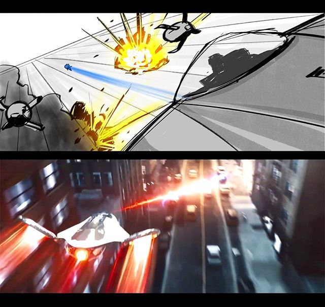 Take a look at these #SonicMovie storyboards from artist Heiko von Drengenberg.   #SonicNews 