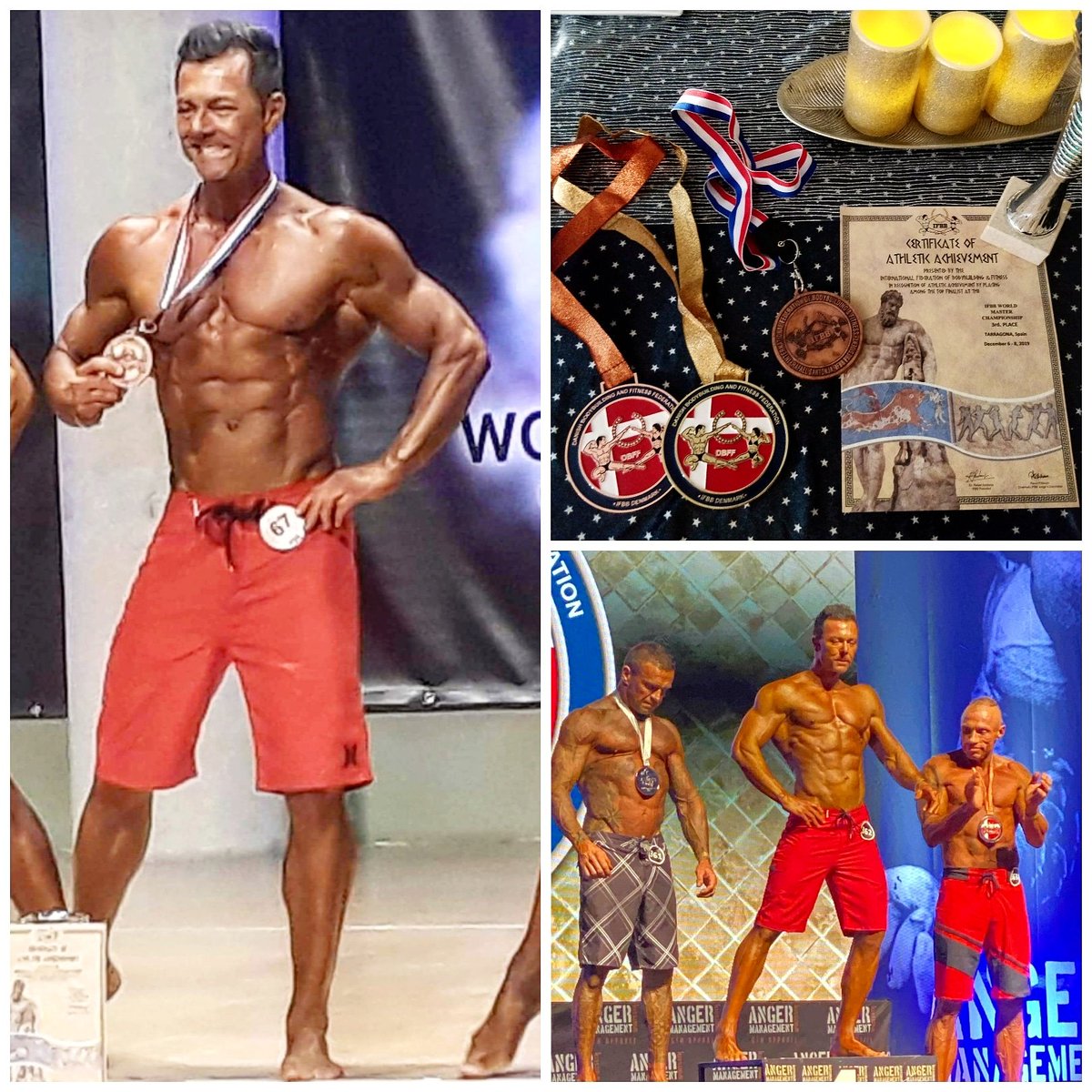 K_Krygermeier's tweet image. 2019 has been great year with national championship Masters physique+ 50 and a 3th place in Spain at the world championships Masters physique+50🙏💪😘🇩🇰🇩🇰🇩🇰