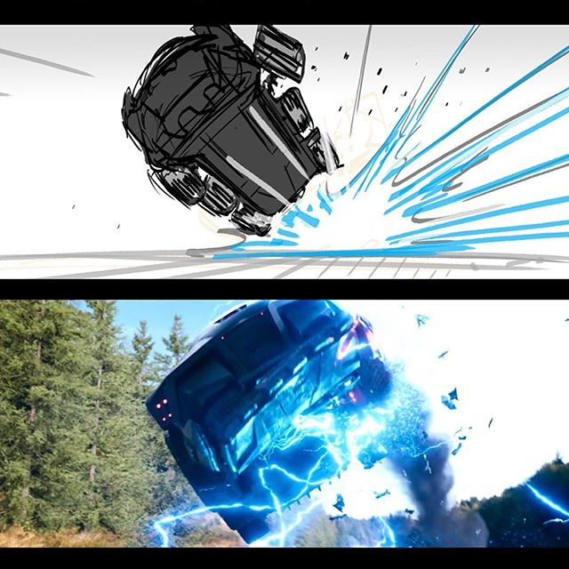 More #SonicMovie storyboards from artist Heiko von Drengenberg. "Did I mention I had a blast working on this? Can't wait for February." #SonicNews 
