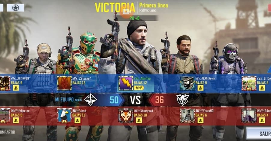 AMISTOSO DE HOY!

INFINITY KINGS VS VALHALLA

victoria para nuestro clan...