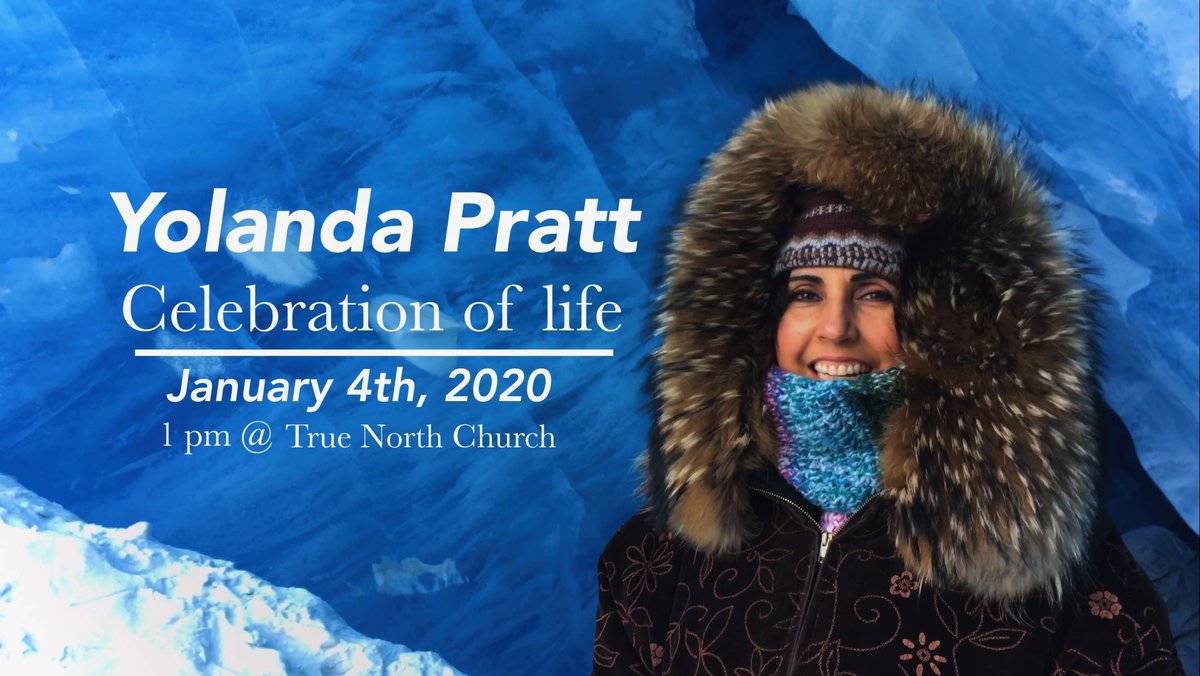 JOIN the Pratt's Sat the 4th to Celebrate YOLANDA MARIE PRATT aka MAMA BEAR ALASKA
For those of you unable to attend, visit TRUE NORTH CHURCH at church.truenorthak.org/pratt to watch the LiveStream! Saturday, Jan 4th, 2020 @ 1:00pm
#MamaBear #Yolanda #Love #Memories
