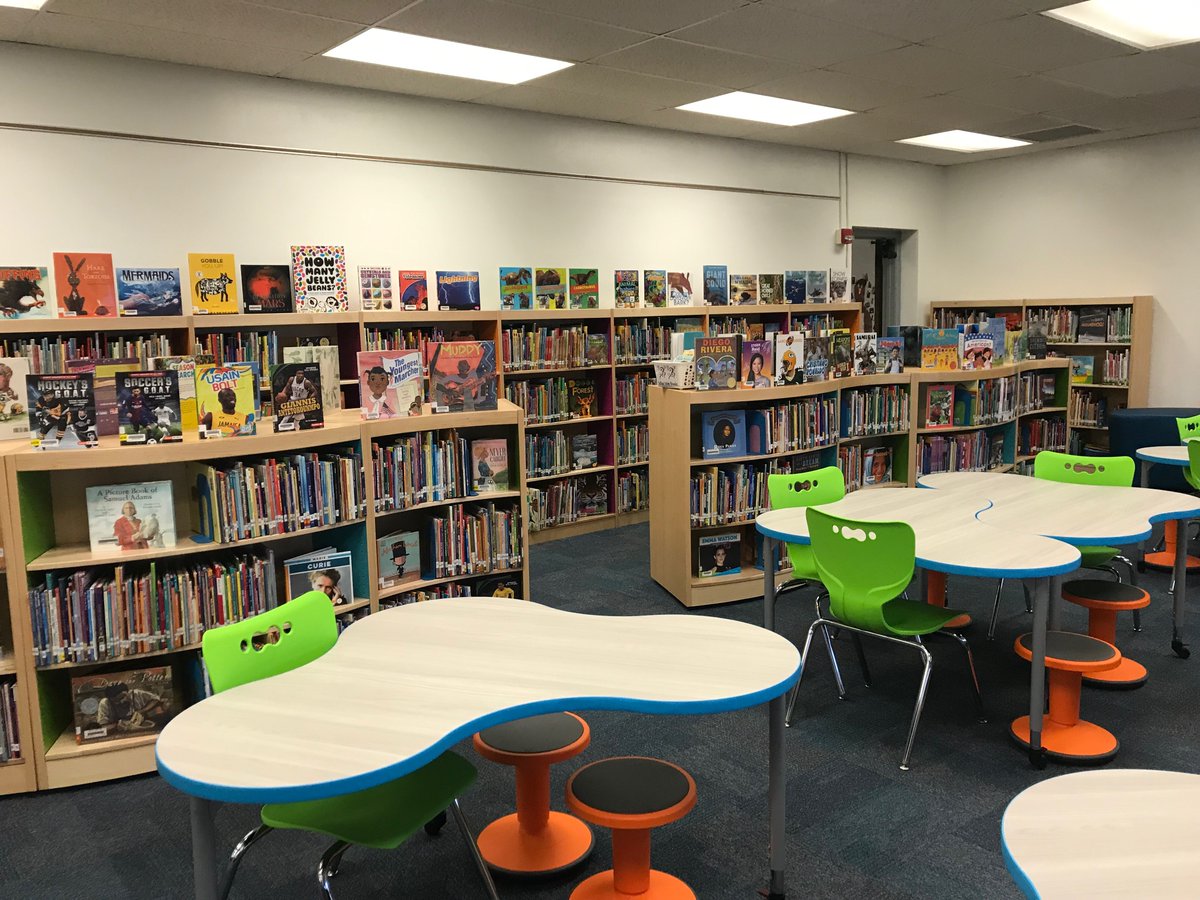 Roosevelt's completed library update!  <a href="/tosaschools/">Wauwatosa Schools</a>
