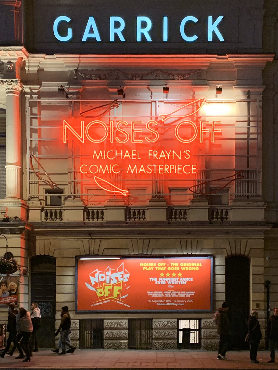 First show of 2020 was this little beauty. <a href="/NoisesOffPlay/">Noises Off</a> was hilarious and nuts in equal measure, with the entire cast giving absolutely everything they had. All the best for your last performances tomorrow 🐟🐟🐟