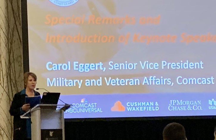 RamonaWritesLA's tweet photo. .@ComcastMilitary’s @carol_eggert talks about the resources available to employers to increase the number of veterans hired in big and small businesses. @PsychArmor @SHRM #jobs #FutureofWork @WorkingNation https://t.co/ctNKSEYzmZ