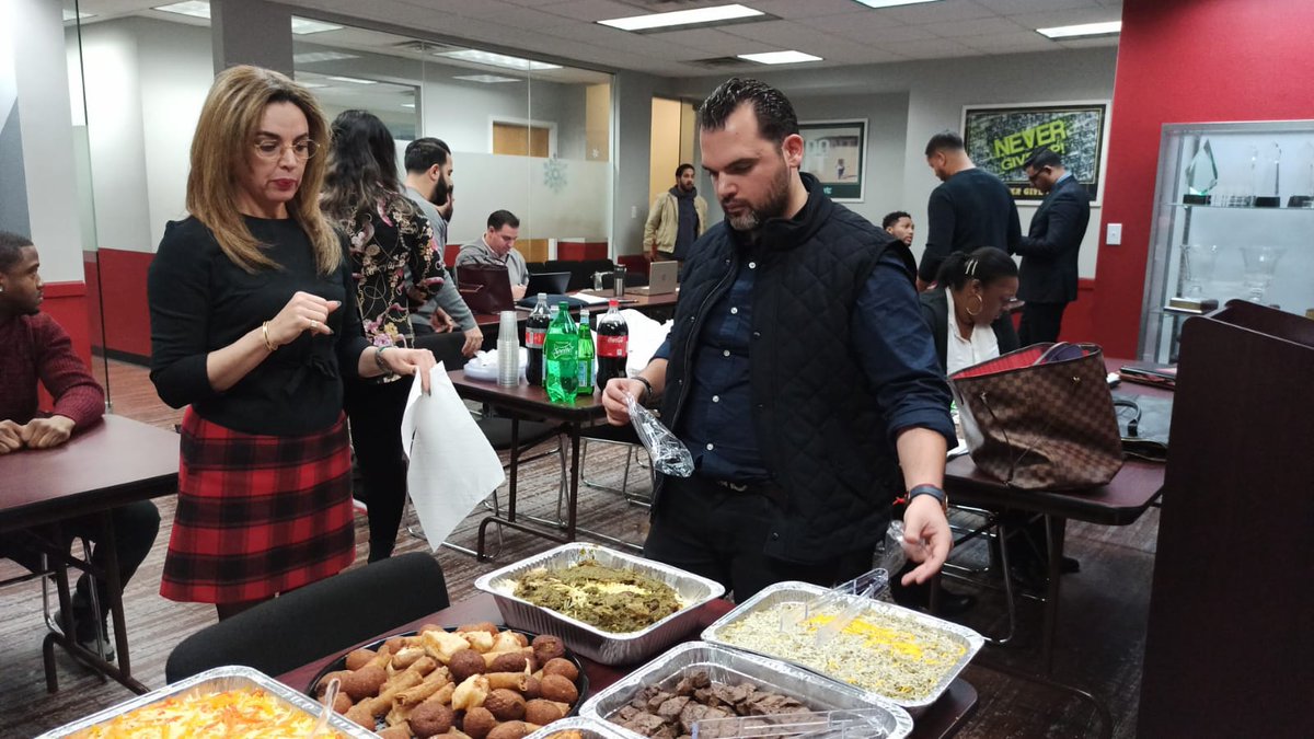 PappasAgencies's tweet photo. This is how the Shahid Agency enjoys ALP with ending 2019 with the biggest month yet! #NewYear #Food https://t.co/rVJG3agHuD