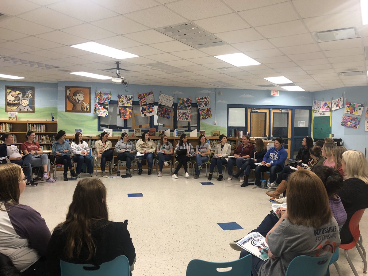 HVictery's tweet photo. Fabulous Backpack Day @CoxsCreekElem focused on Restorative Care, Student Empowerment and Writing! Yes! Awesome examples of teacher leadership! https://t.co/Q3E2Cvczxt