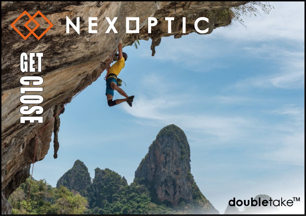 TimPetrovic's tweet photo. #GetClose on your next adventure with the #DoubleTake by @NexOpticTech! Learn more about this innovation in #sportoptics at https://t.co/IFlqmCX2bK
#explorefarther #freshairandfreedom #outdoorsports #lovetheoutdoors #mountainclimbing #tryhiking #visualstoryteller https://t.co/5unVprGoB5