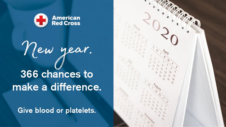 RESOLVE TO MAKE A LIFE-CHANGING DIFFERENCE - GIVE BLOOD OR PLATELETS. Get started on this resolution by scheduling your first appointment of 2020: ow.ly/qeC550xMqBS