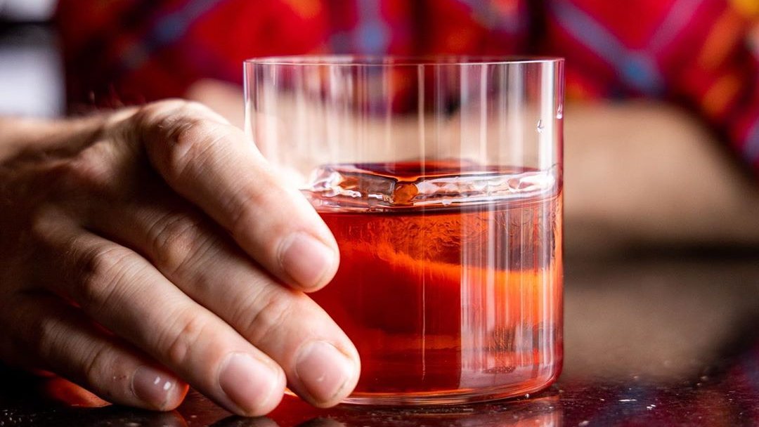 Our newest Old Fashioned from beverage director and owner <a href="/theaustincarson/">Austin Carson</a>. Peanut Butter Bourbon, PX Sherry, and Black Walnut Bitters. #denver #Colorado #oliviadenver🥃🧊🥃🧊