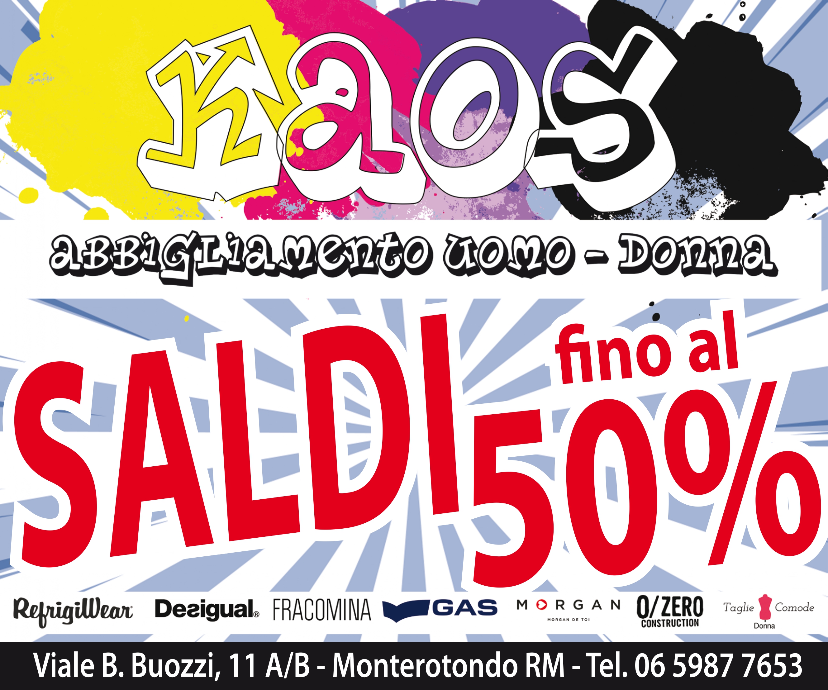 Kaos abbigliamento shop 2020