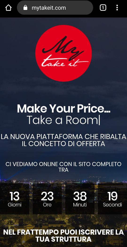 Ciao #viaggiatori! Ci vediamo il 17 #Gennaio per l'inaugurazione di #mytakeit presso il Mr Barry di #Roma in Piazza dei Ponziani. Vuoi partecipare all'evento? Non mancare e registrati su: facebook.com/events/s/my-ta… 
#booking #ota #travel #ttg #bitmilano
