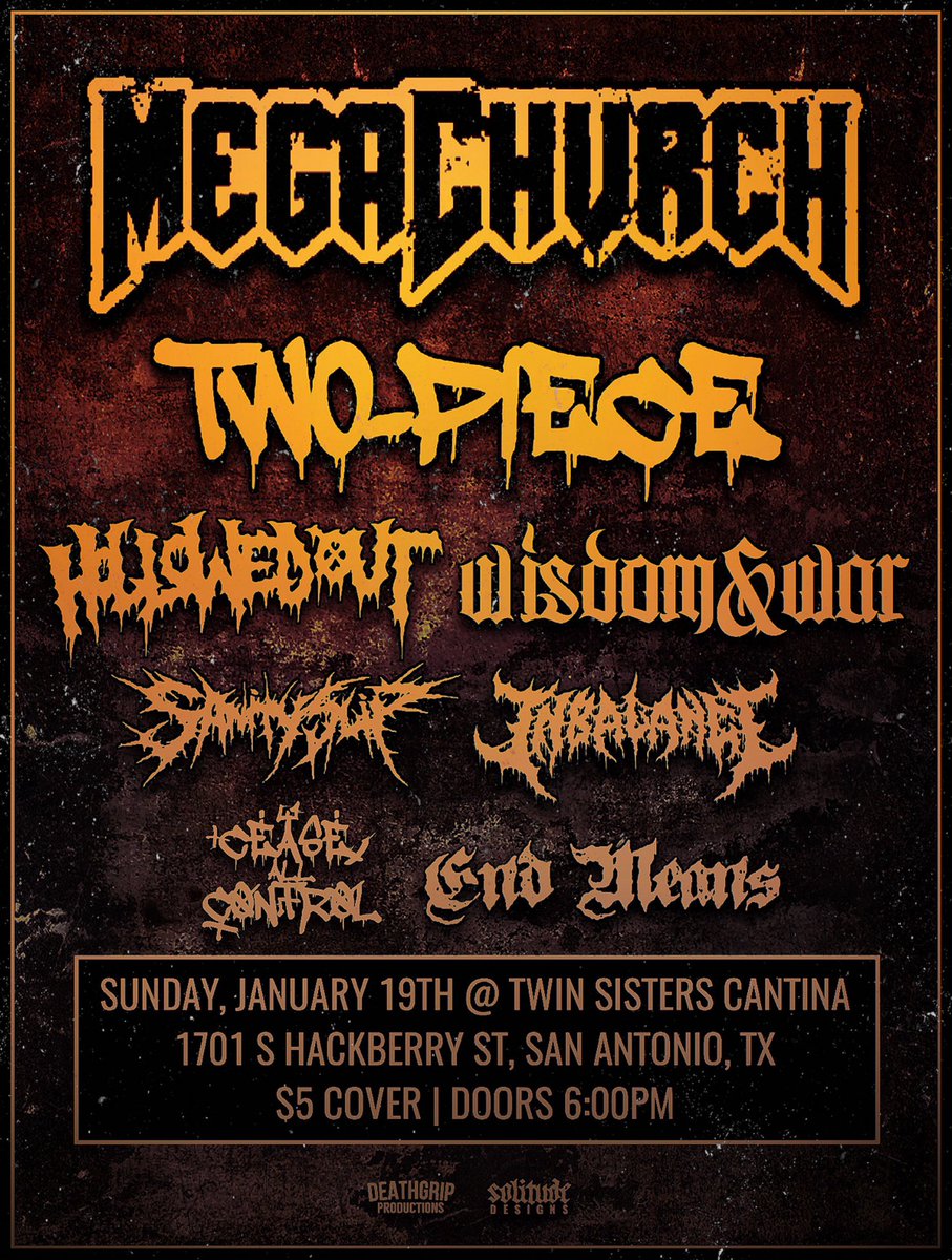 Don’t miss out on this stacked show. 👀