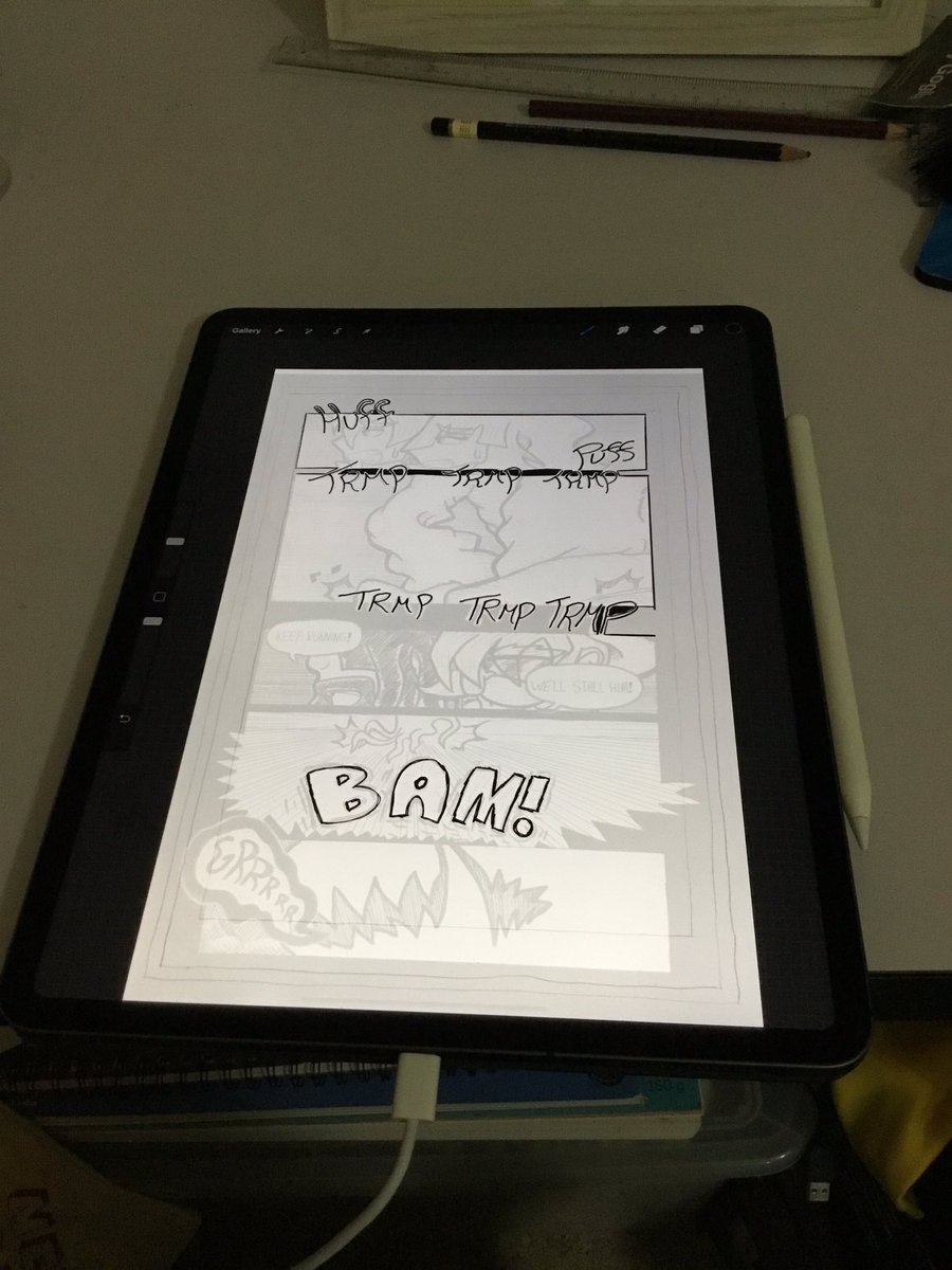 mary_goglia's tweet photo. Behind-the-scenes look at the making of my #LetsGoNowComic! Going to be redoing my entire comic, to make the art style more consistent.
#alien #inking #scifi #sequentialart #art #comic #comics #comicbook #comicbookart #artwork #LetsGoNowBook #comiccon #makingcomics https://t.co/CmVaahbFNa