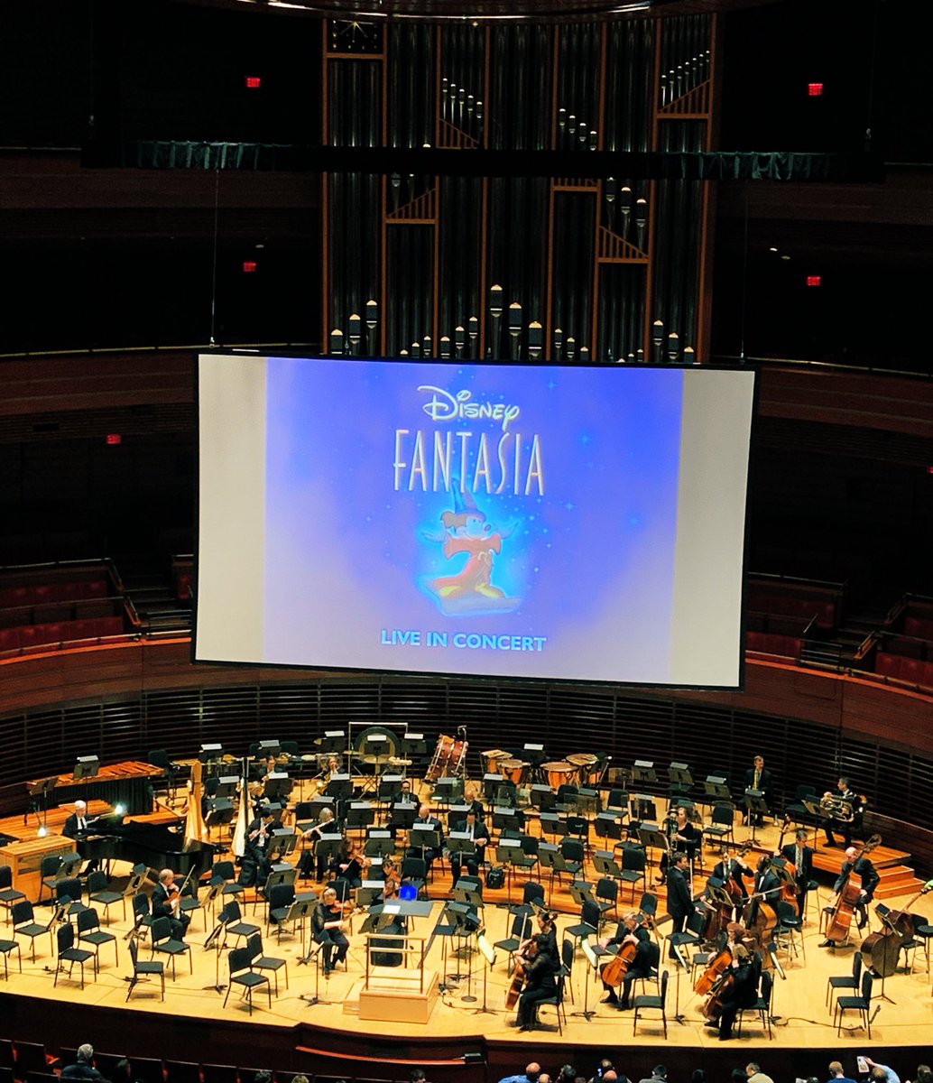 MrsKatSG's tweet photo. About to see an amazing live performance of the music from Disney’s Fantasia by the legendary  Philadelphia Orchestra with our awesome students! #SGmusic @SGASD_Music https://t.co/5puZnJG35n