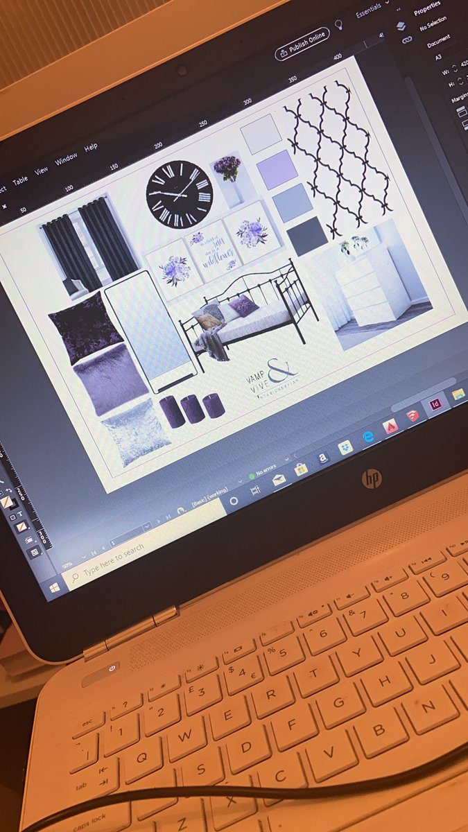 JaylaCSmith's tweet photo. New Moodboard for my bedroom Revamp....check out my freelance interior design page on Instagram @vampandviveinteriors .. #freelanceinteriordesigner #autocad #indesign #2d #3d #revampandreviveinteriors https://t.co/DSpGxixVse
