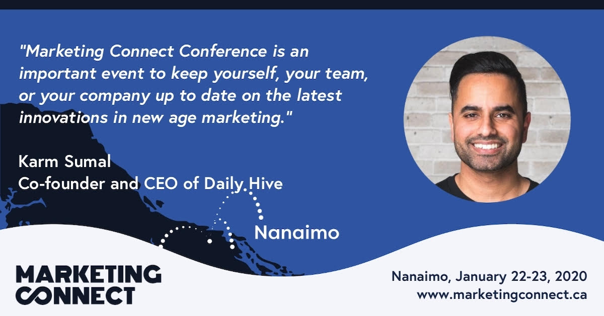 Marketing Connect Conference is Jan 22-23 in #Nanaimo - designed to equipment businesses with marketing tools that will help increase their growth in 2020! Buy tickets now: ow.ly/f14I50xiXv9 #yyj #duncan #cowichan #MCVI2020 #marketingconnect <a href="/MCVI2020/">Marketing Connect</a>