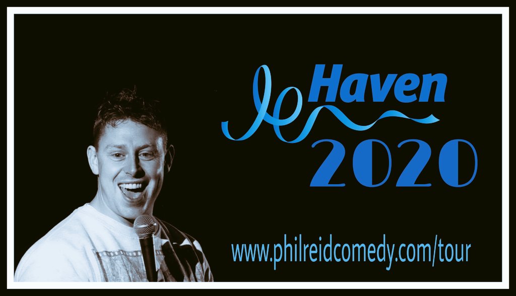 What a way to start off #2020 with a massive #ThankYou to @funnytucker & @representedltd for quite a fair few gigs @haven all over the #uk in this #2020season Check out all my dates on the link below: philreidcomedy.com/tour #comedy #Family_Fun #laughter #UKtour #holidayseason
