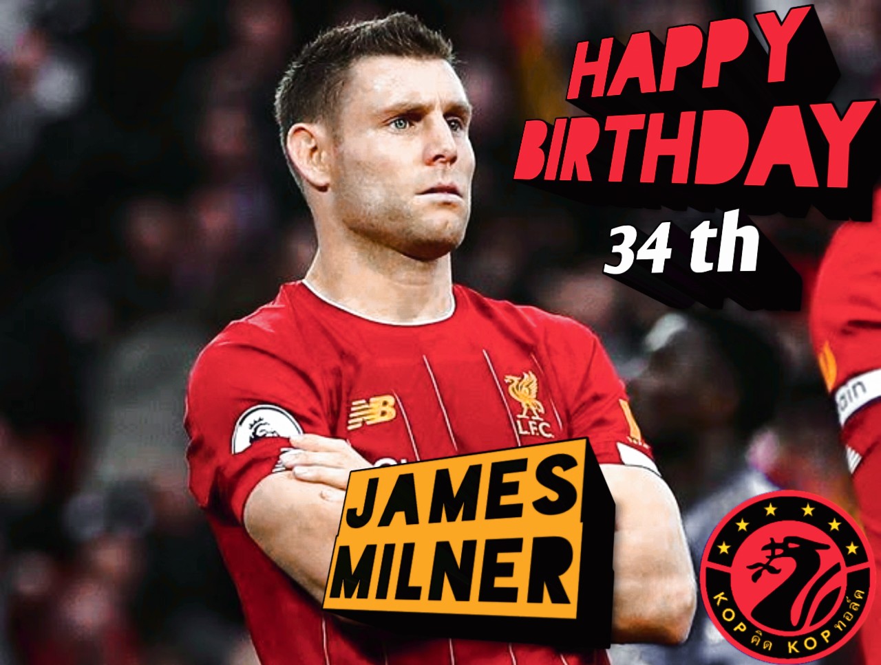 Happy Birthday James Milner  34th 