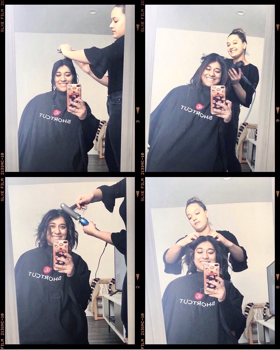 shortcutmobile's tweet photo. Ready to take on the weekend like 🔥Our Hair Pro Tatiana Cuevas treated @Fashionable_Pri to a dope cut and style. Thanks for checking out Shortcut, Priyanka.

📸: @Fashionable_Pri https://t.co/fknEJRD0QD