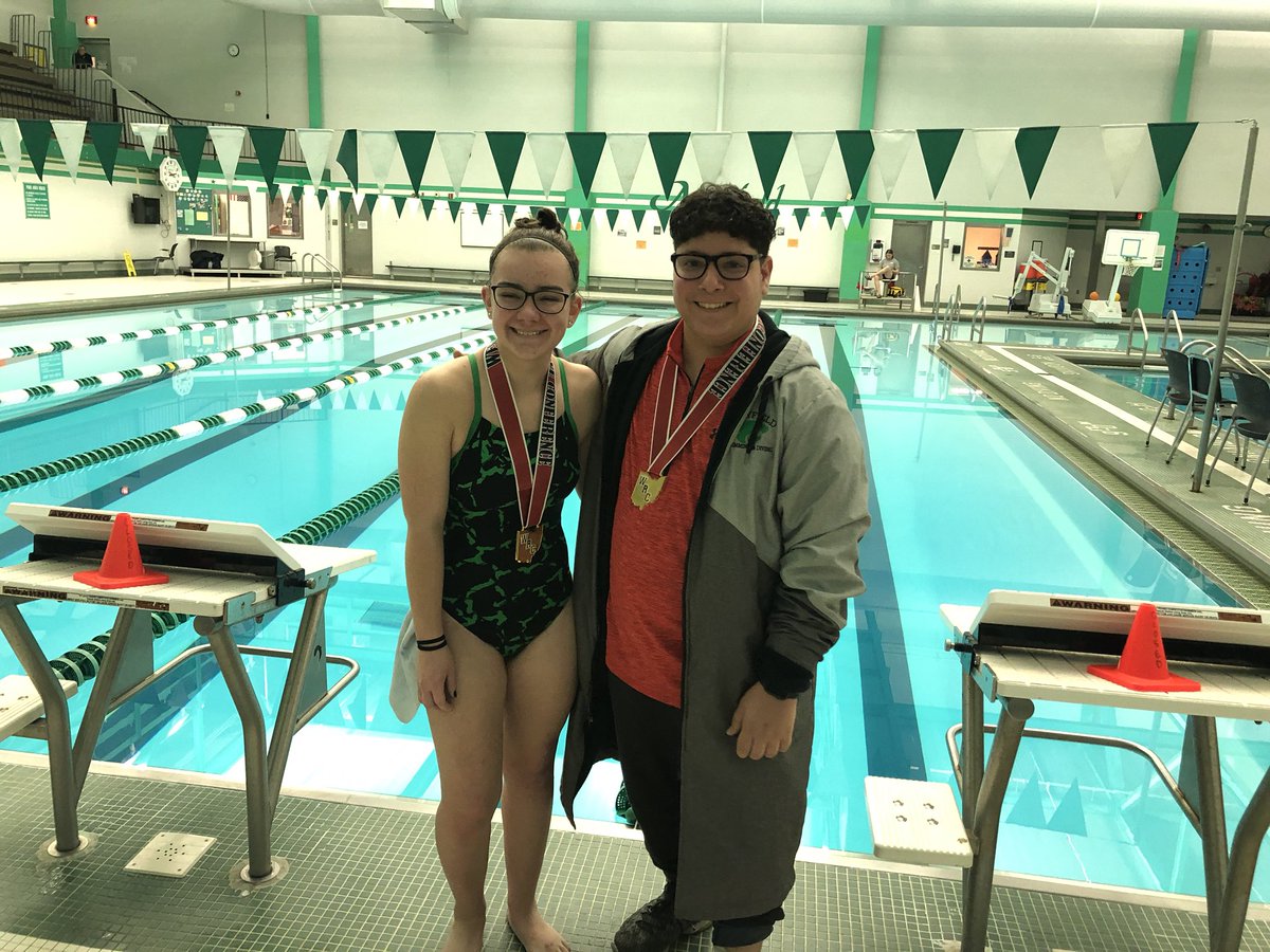MayfieldSports's tweet photo. Congratulations to Maddie Kless and Nick Zanella, both placed third at the WRC Diving Meet #wildcatpride https://t.co/ARa9NuEEWo