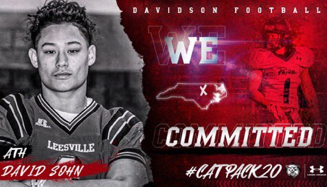 Blessings On Top Of Blessings!! 
Thank you everyone for the support!
Isaiah 54:17🤞🏽
 #WE ❤️🖤 <a href="/DavidsonFB/">Davidson Football</a>