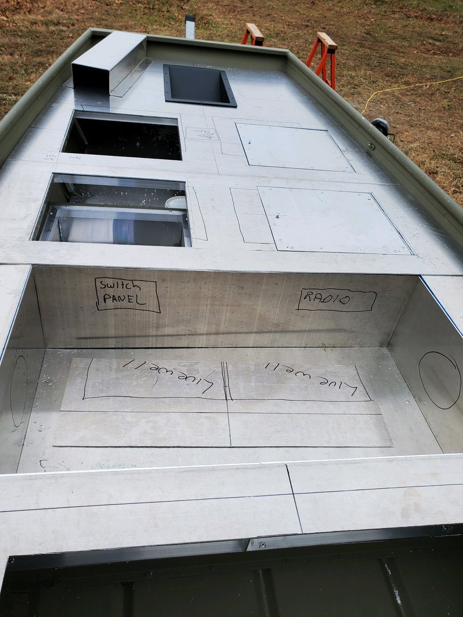 Mike “IKE” Iaconelli on X: Here's a sneak peak at the NEW Tiny Boat build  that we're doing! The master boat builder Dave Haas is building another  home run custom boat! #tinyboatnation #