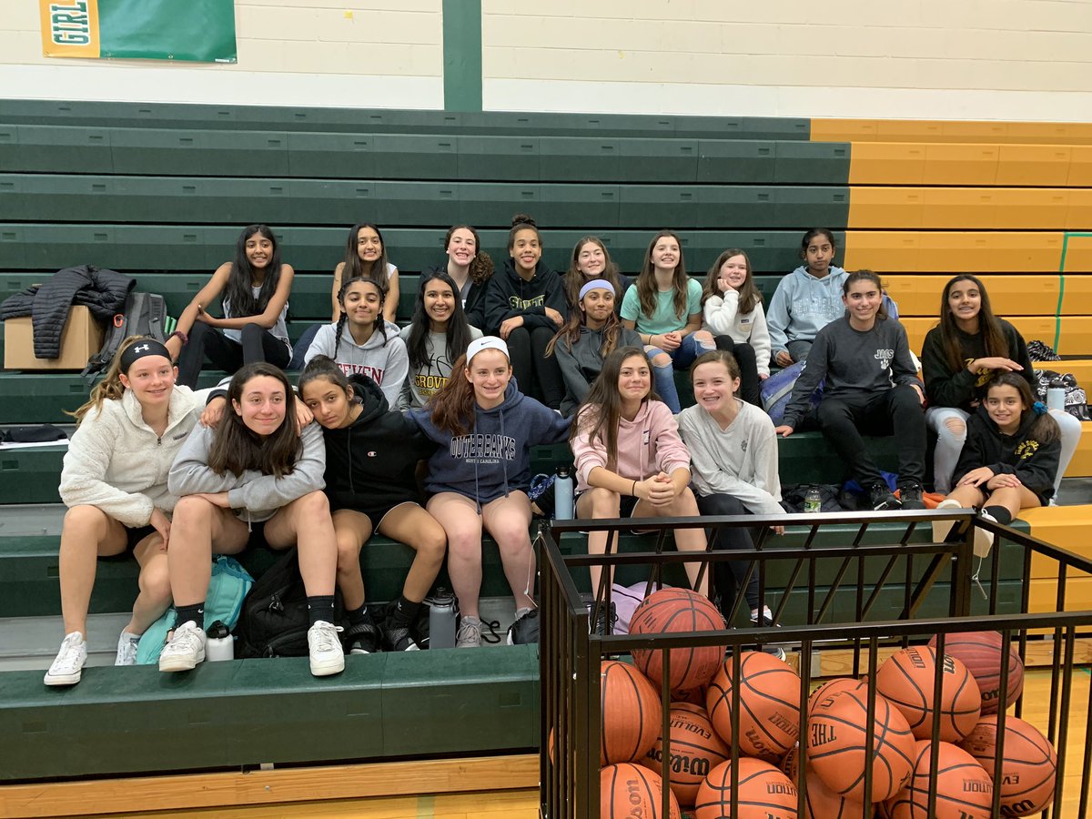 Grover girls basketball went over to South to watch the JV and Varsity games today! Loved seeing all the former Jags now as Pirates!