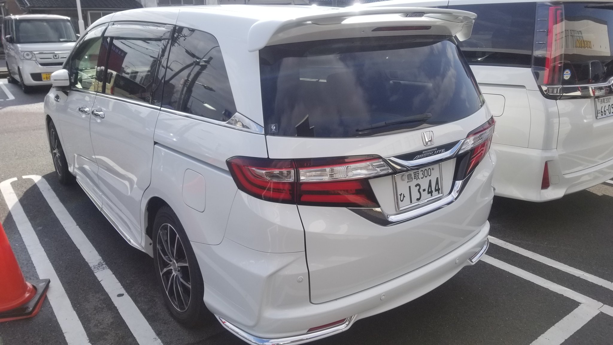 ユウスケ オデッセイ無限リアスポイラー取り付けで格好いい オデッセイ Rc1オデッセイ Honda無限 T Co Pmpf7bquzm Twitter