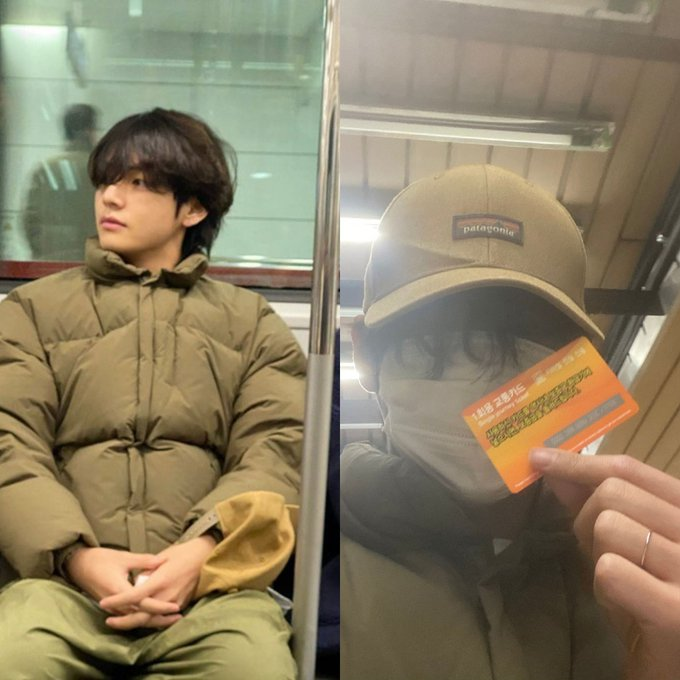 allkpop's tweet photo. [UCC] BTS V's ride on subway rode netizens in overdrive occupying SNS top trends!
https://t.co/2OfVGsbF2q https://t.co/upUqVnXbY8