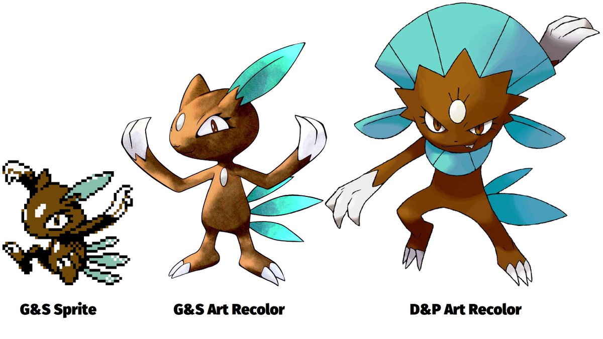 Dr Lava S Lost Pokemon Brown Sneasel In Pokemon Gold Silver Sneasel S Sprites Were Brown These Sprites Were Created First Then Later Ken Sugimori Changed Sneasel To Blue With His Dr Lava S Lost Pokemon Brown Sneasel In Pokemon Gold Silver Sneasel S Sprites Were Brown These Sprites Were Created First Then Later Ken Sugimori Changed Sneasel To Blue With His