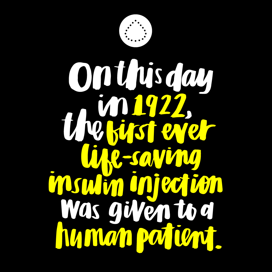 BeyondType1's tweet image. HISTORY TIME ➡️ ON THIS DAY in 1922, the FIRST insulin injection was given to a young Canadian patient named Leonard Thompson.

He was 14-years-old, 65 pounds, and dying when he received the first famous doses!

More diabetes research milestones here 👉beyondtype1.org/next-stop-cure…