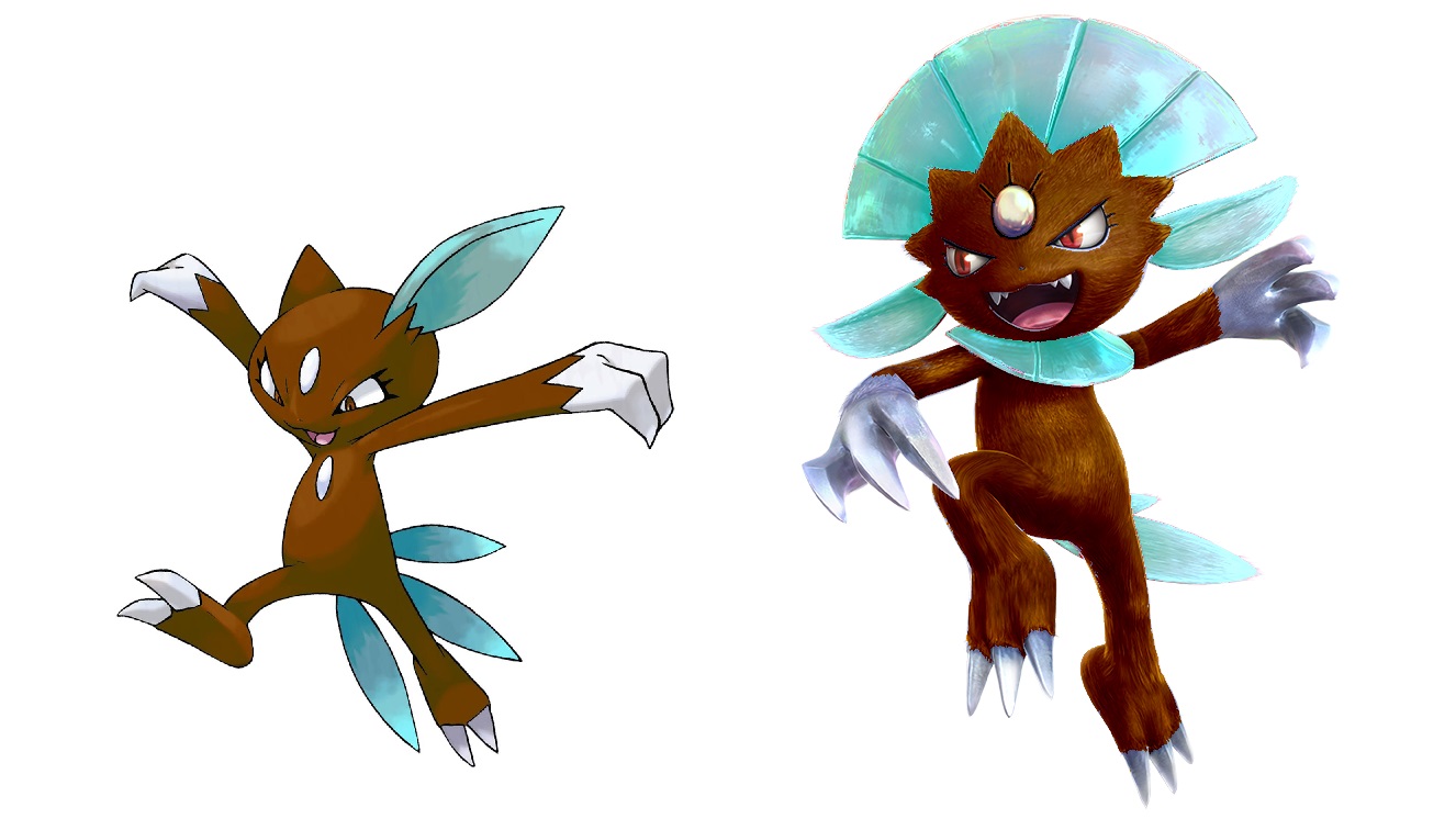 Dr Lava S Lost Pokemon Brown Sneasel In Pokemon Gold Silver Sneasel S Sprites Were Brown These Sprites Were Created First Then Later Ken Sugimori Changed Sneasel To Blue With His