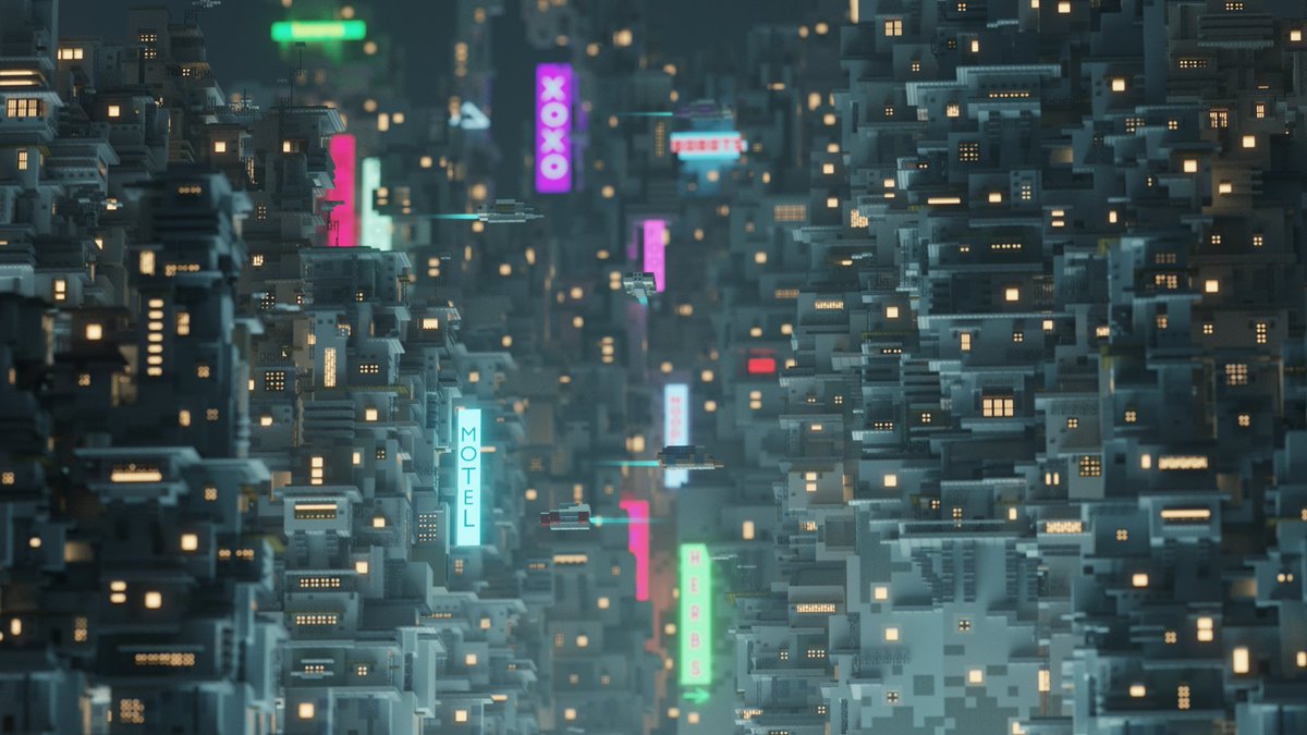 JVCom's tweet photo. Ces bidonvilles cyberpunk ne sont pas extraits d'un trailer de Cyberpunk 2077... Mais créés sur Minecraft !

Source : https://t.co/3NpWHDLBgM https://t.co/tnOjYPjIzE