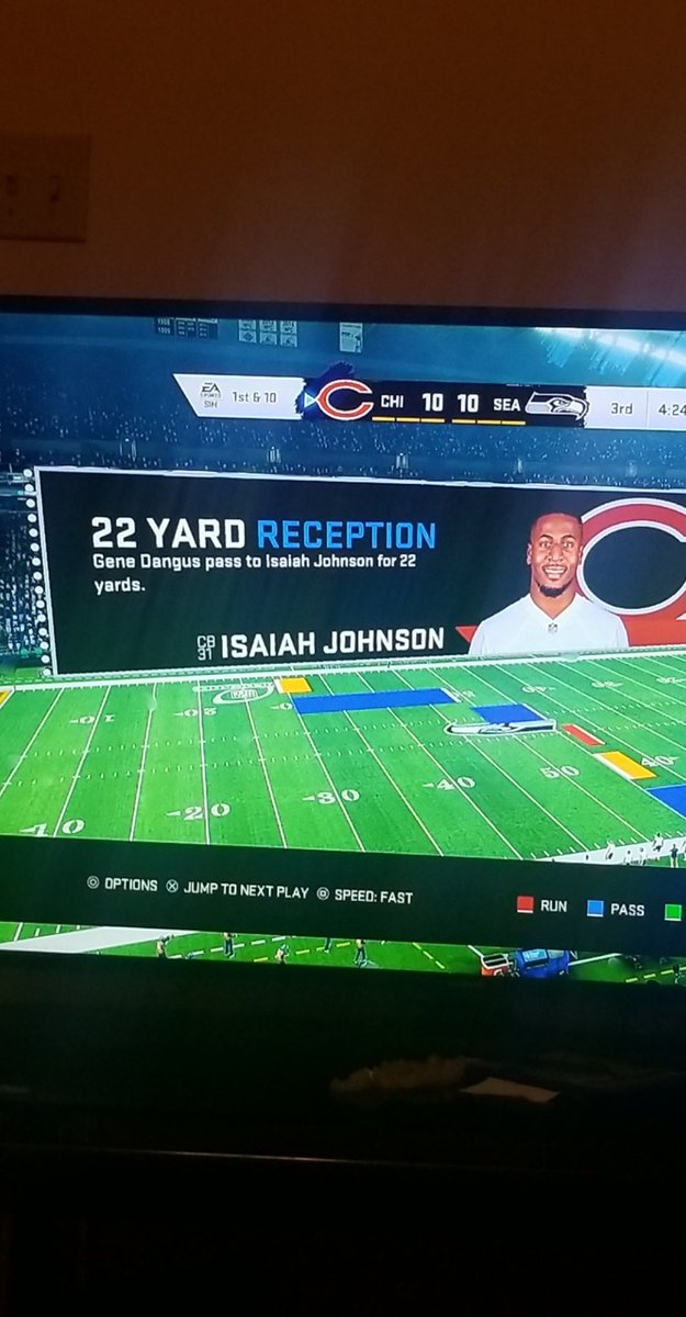 zachsthelimit's tweet photo. @BengalDesigns I guess my team did a fake punt in simulation #clutchdangus https://t.co/w5If4F3mpM