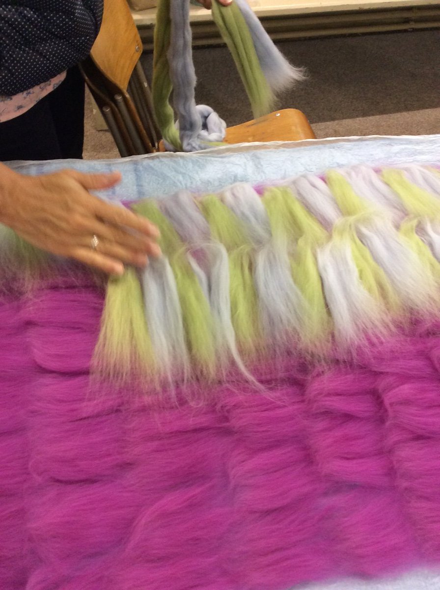 IlminsterArts's tweet photo. Felting is fabulous fun! Get hands on with some wool at our workshop next Friday and make yourself a cosy and colourful new scarf or hat.
#feltmaking #workshop #Ilminster #Somerset
https://t.co/OpPeqDfvGQ https://t.co/IP2WA4AnmT